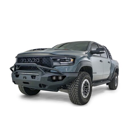 Fab Fours BUMPER TRUCK FRONT One Piece Design Direct Fit Mounting Hardware Included With PreRunner DX21-X5552-1